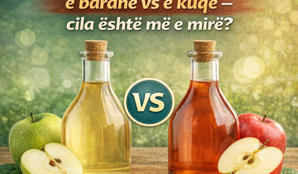 Uthulla e mollës: e bardhë vs e kuqe – cila është më e mirë? 🍏🍎